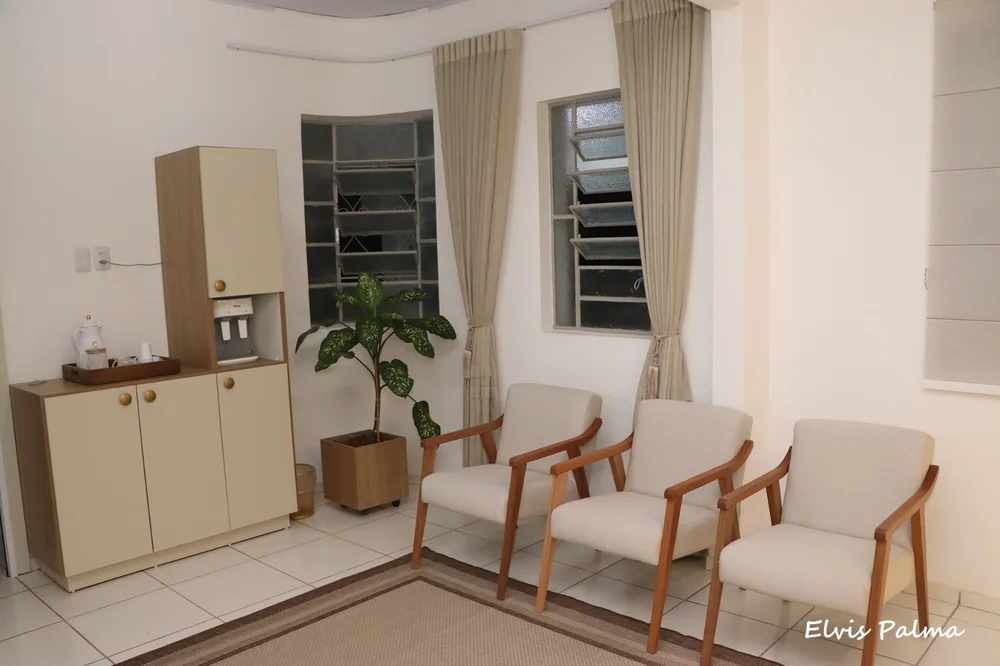 Sala de espera do escritório